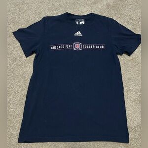 💙Adidas MLS Chicago Fire Tshirt size: small